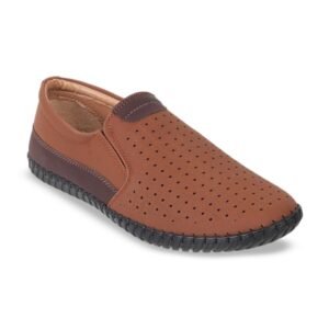WALKWAY by Metro Men Perforations Slip-On Sneakers